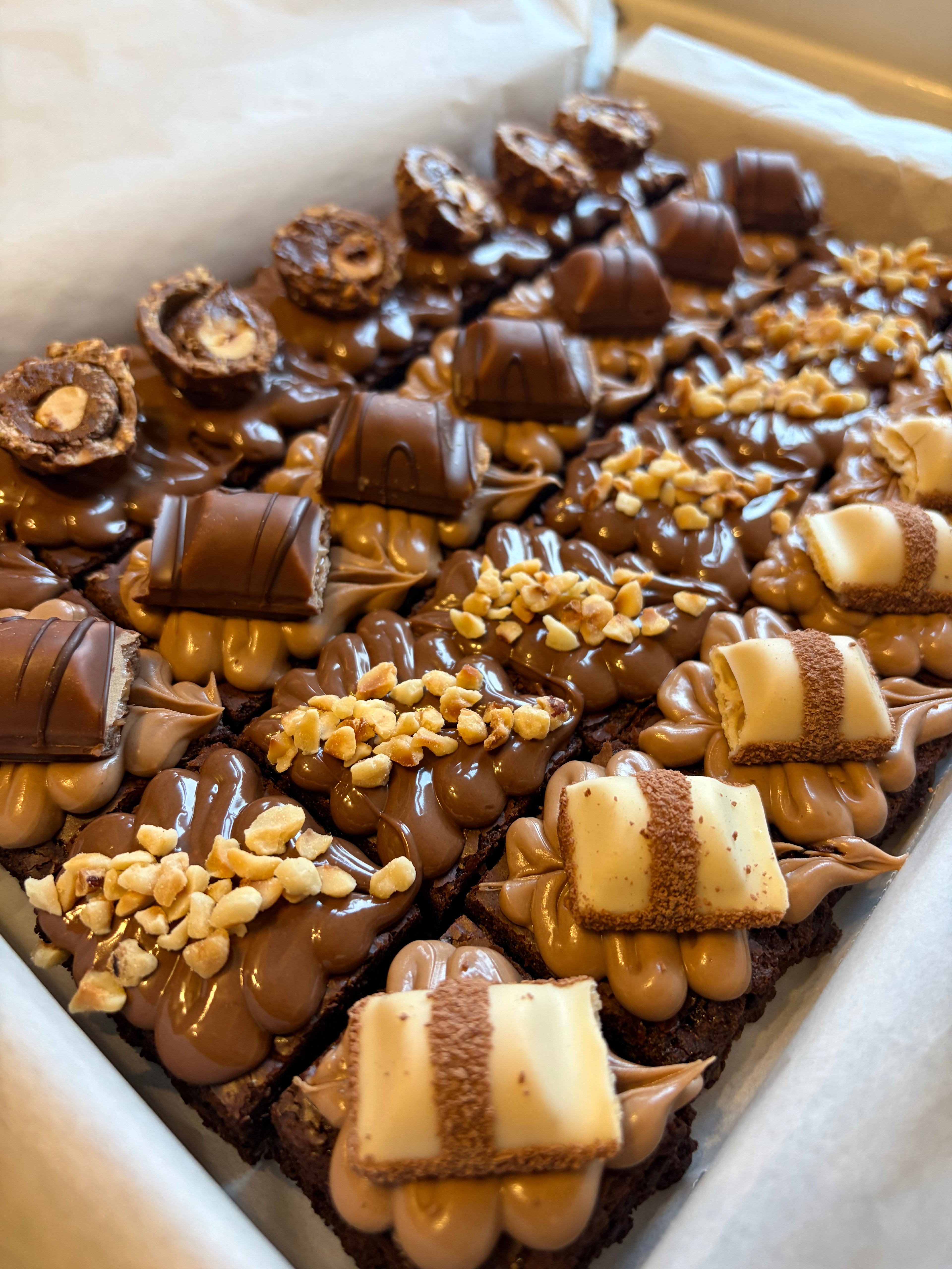 Flavoured brownies