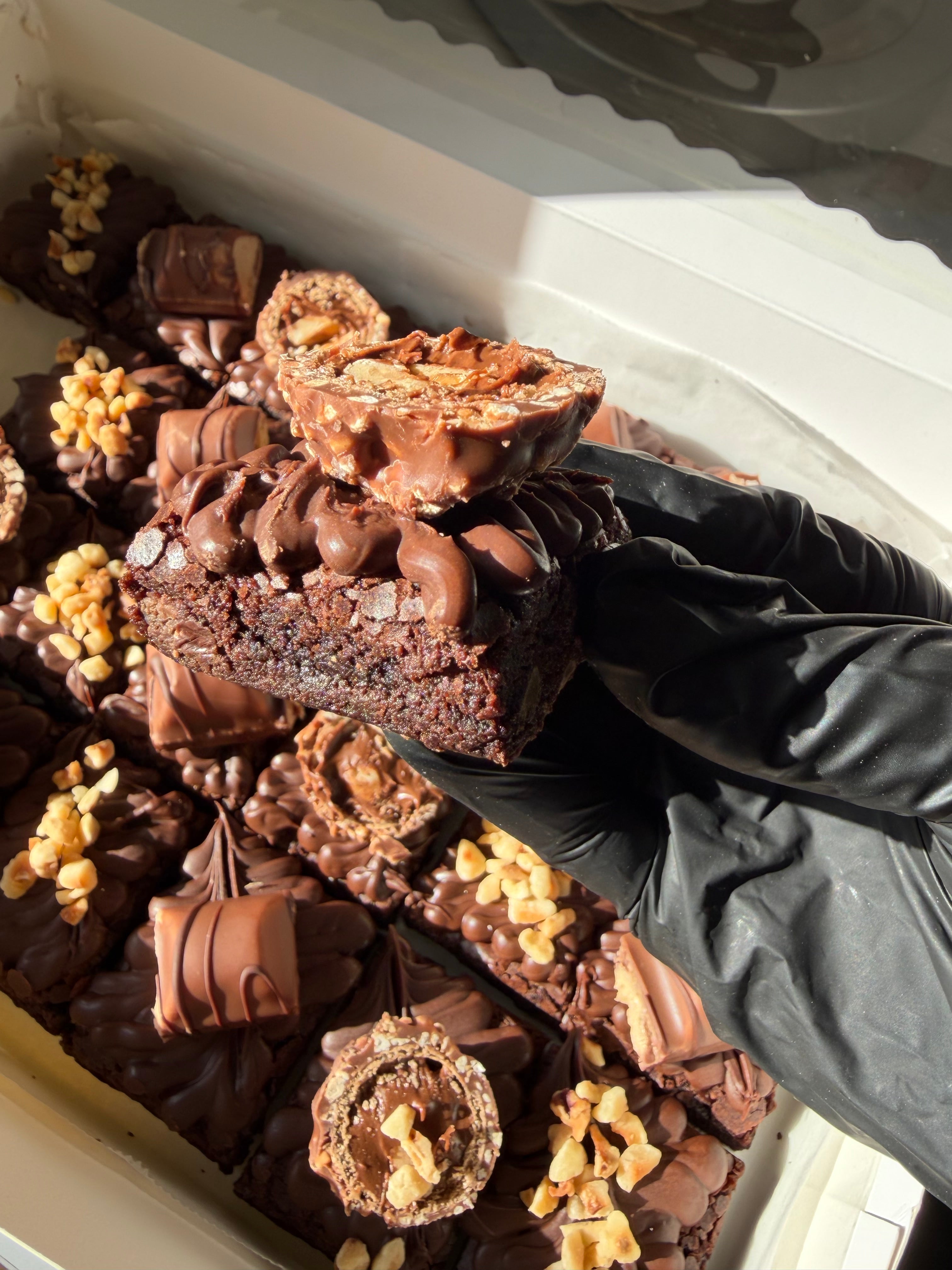 Flavoured brownies