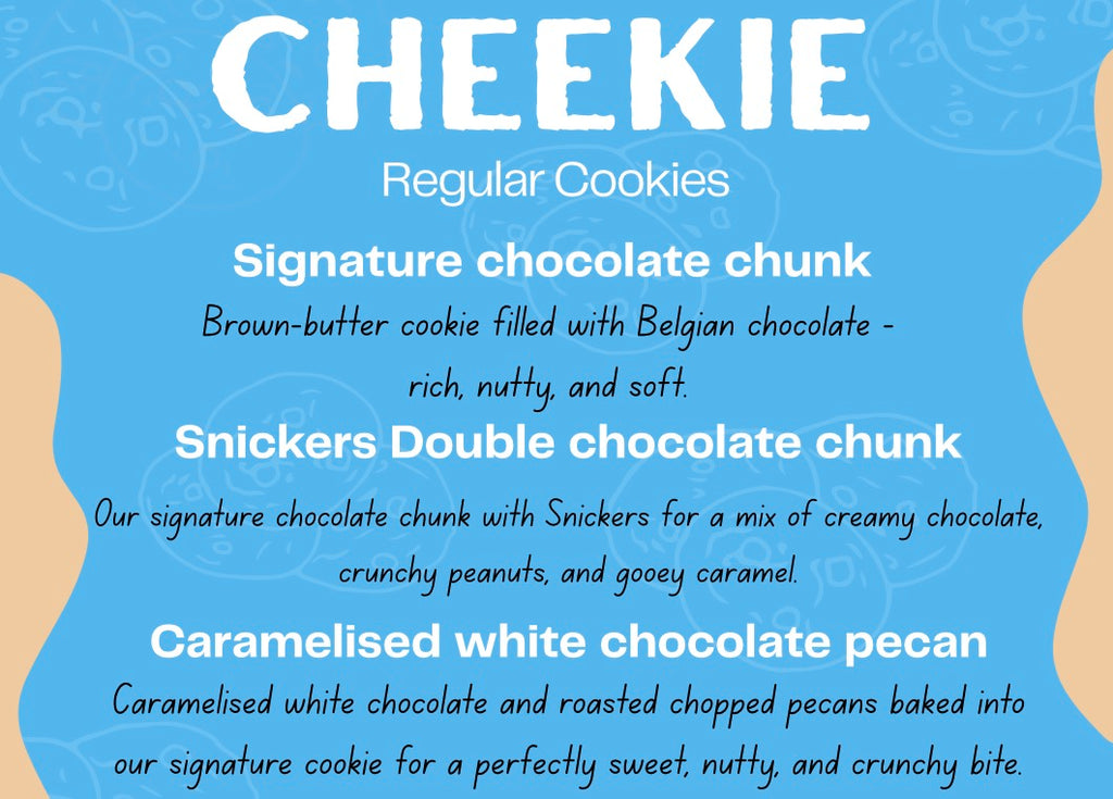 Box of 6 mixed cookies